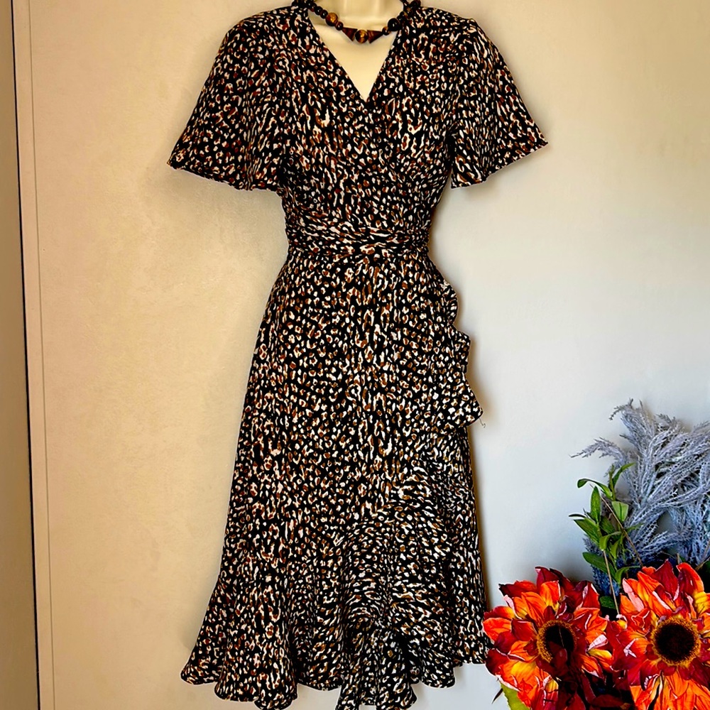 TWO PIECE DRESS | ANIMAL PRINT | SM